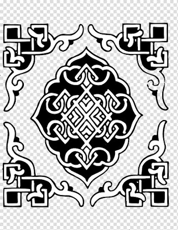 Mongolia Window , Classic black and white pattern decorative windows transparent background PNG clipart