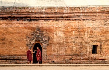 Monk Children Myanmar
