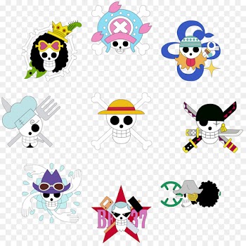 Monkey D. Luffy Roronoa Zoro Usopp Gol D. Roger Trafalgar D. Water Law - one piece 