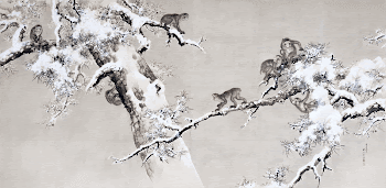 Monkeys and pine trees (1853) | Free Photo Illustration - rawpixel