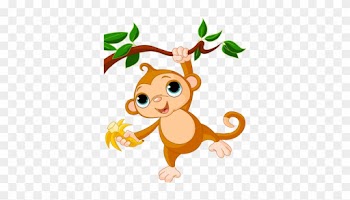 Monkeys Cartoon Clip Art - Cartoon Monkeys In A Tree