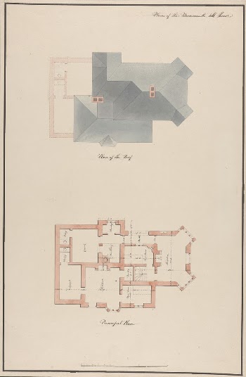 Monmouth Toll House: Plans | Free Photo - rawpixel
