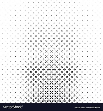 Monochromatic abstract ellipse pattern background vector image