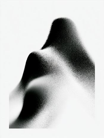 Monochromatic Abstract Soundwave