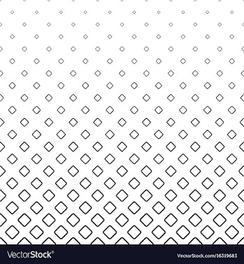 Monochromatic abstract square pattern background vector image