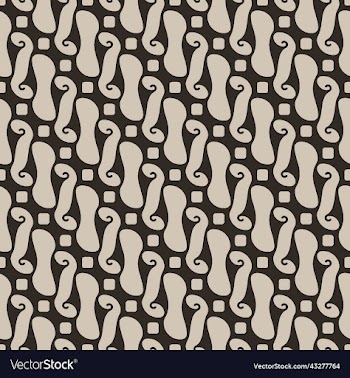 monochromatic batik cemerlang