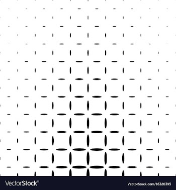 Monochromatic ellipse pattern background vector image
