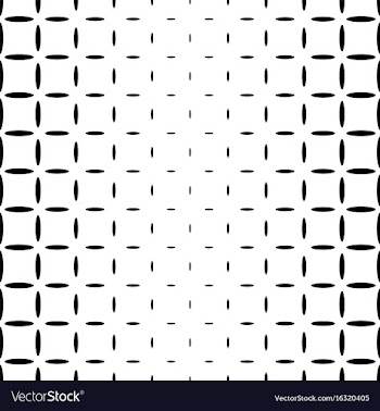 Monochromatic ellipse pattern background vector image