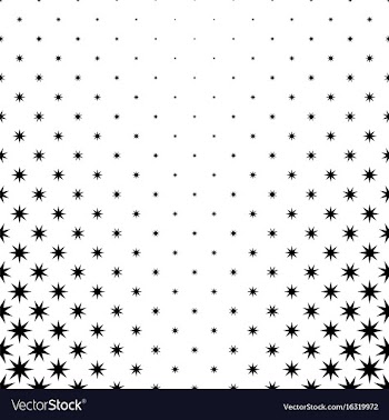 Monochromatic star pattern - background graphic vector image