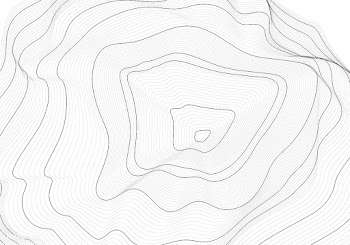 Monochrome abstract contour line illustration | Free stock vector - 554175