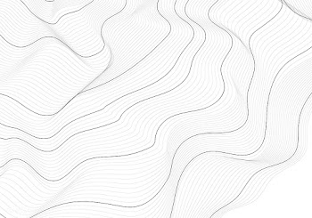 Monochrome abstract contour line illustration | Free stock vector - 554214