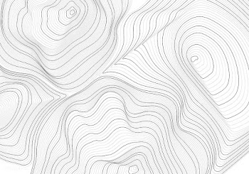 Monochrome abstract contour line illustration | Free stock vector - 554250