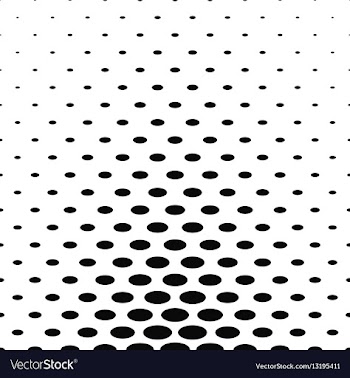 Monochrome abstract ellipse pattern background vector image