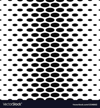 Monochrome abstract ellipse pattern background vector image