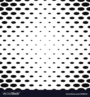 Monochrome abstract ellipse pattern background vector image