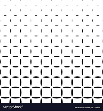 Monochrome abstract ellipse pattern background vector image