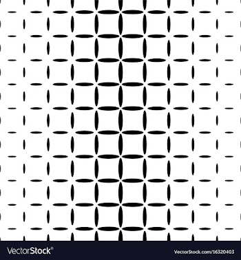 Monochrome abstract ellipse pattern background vector image