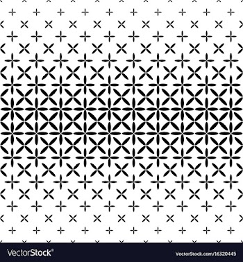 Monochrome abstract ellipse pattern background vector image