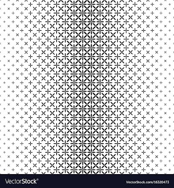 Monochrome abstract ellipse pattern background vector image