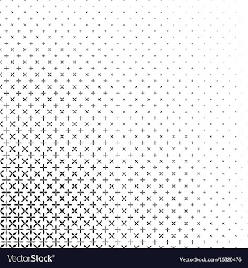 Monochrome abstract ellipse pattern background vector image