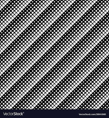 Monochrome abstract geometrical square pattern vector image