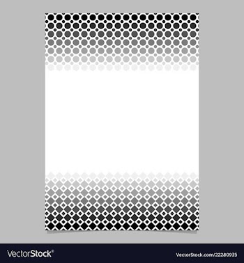 Monochrome abstract halftone geometrical circle vector image