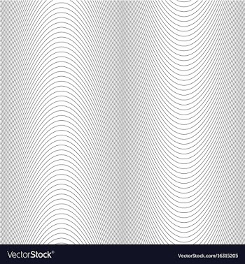 Monochrome abstract line pattern background vector image