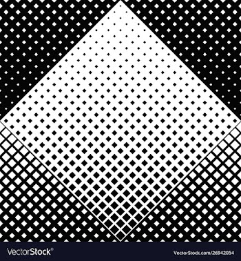 Monochrome abstract seamless diagonal square vector image