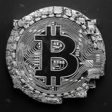 Monochrome Bitcoin Art: A Minimalist Aesthetic Experience Monochrome Bitcoin Art: A Minimalist Aesthetic Experience