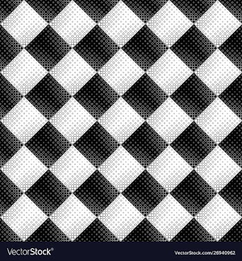 Monochrome circle pattern background - abstract vector image