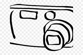 Monochrome Clipart Whimsical - Camera Clip Art