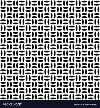 Monochrome ellipse repeat pattern vector image