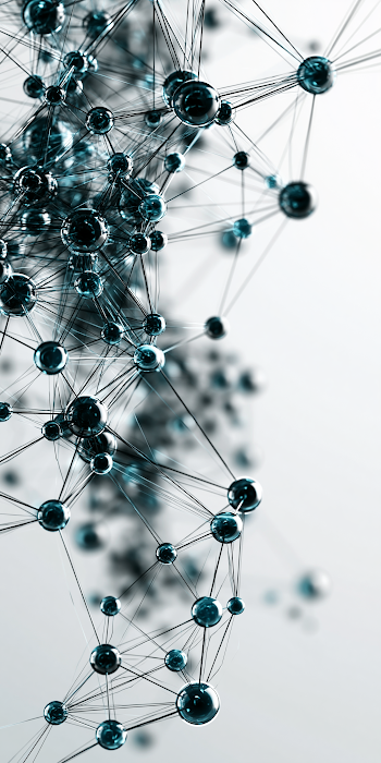 Monochrome Financial Network Topology