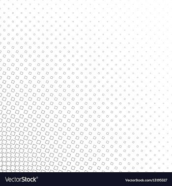 Monochrome geometric angular square pattern vector image