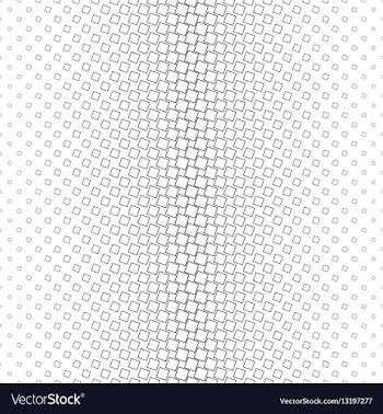 Monochrome geometric angular square pattern vector image