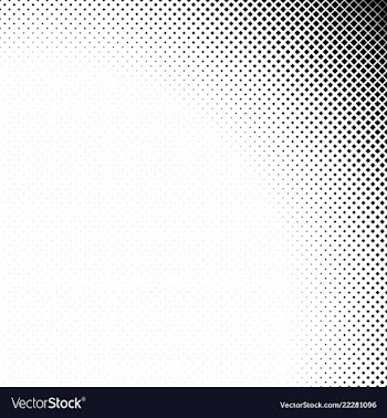 Monochrome geometrical abstract halftone diagonal vector image