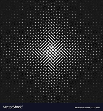 Monochrome geometrical halftone ellipse pattern vector image