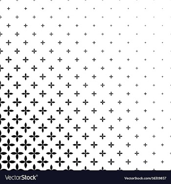 Monochrome geometrical pattern - background vector image