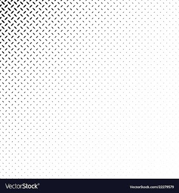 Monochrome halftone ellipse pattern background vector image