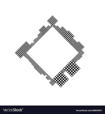 Monochrome minimal modern abstract diagonal vector image