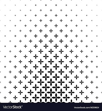Monochrome pattern - background vector image