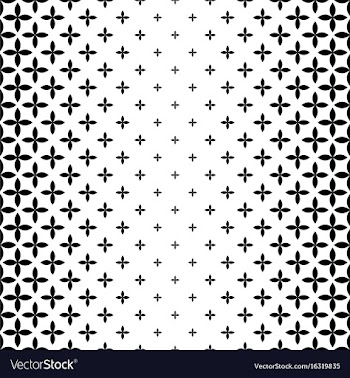 Monochrome pattern - background vector image