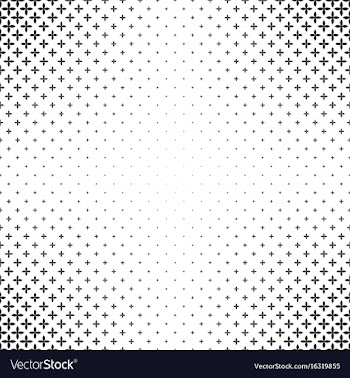 Monochrome pattern - background vector image