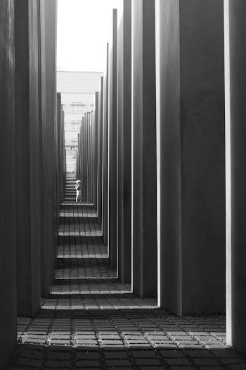Monochrome Photo Of Alley During Daytime