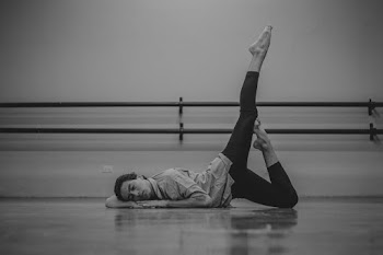 Monochrome Photo Of Ballet Dancer