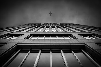 Monochrome Photo of Building