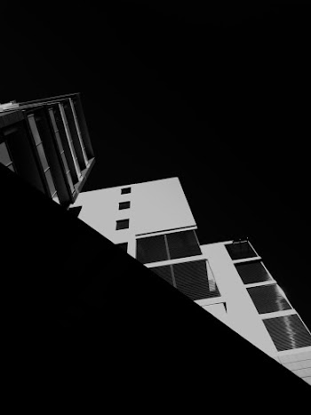 Monochrome Photo of Buildings