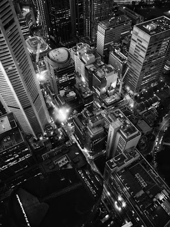 Monochrome Photo Of City During Daytime