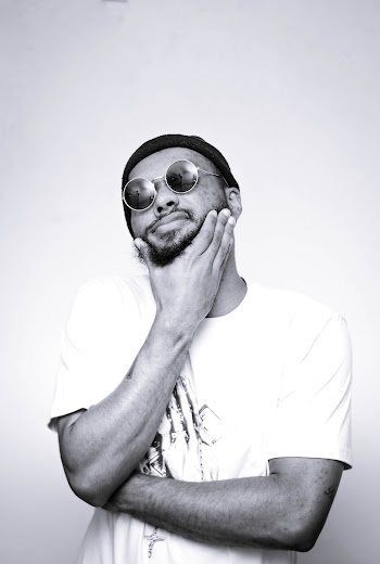Monochrome Photo Of Man Wearing Sunglasses