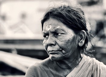 Monochrome Photo of Woman's Face